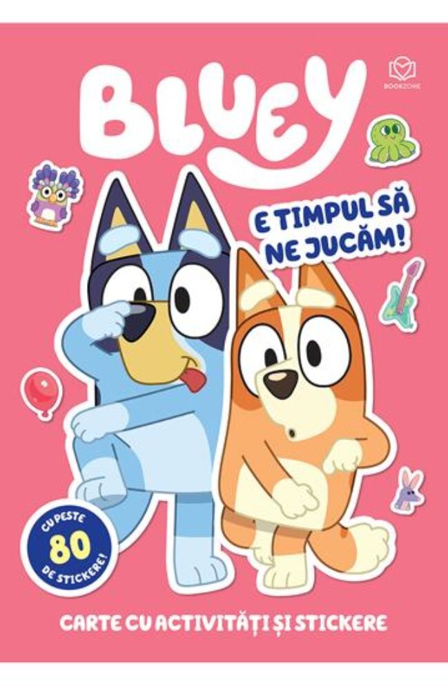 Bookzone Bluey E timpul sa ne jucam