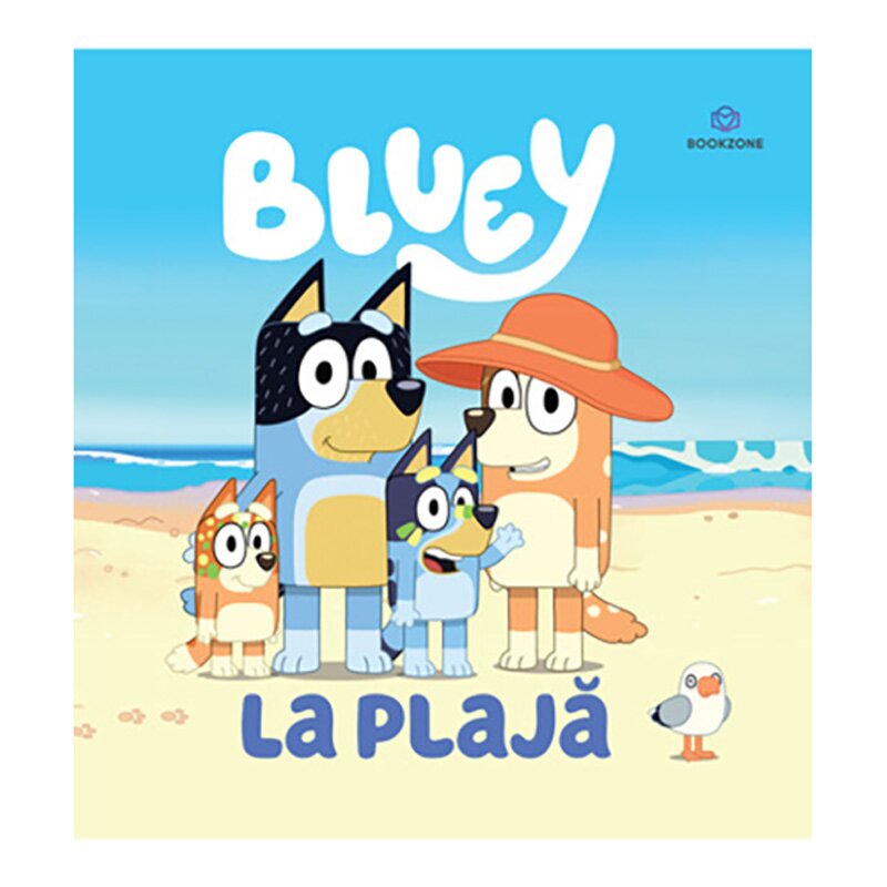 Bookzone Carte cu ilustratii Bluey La plaja