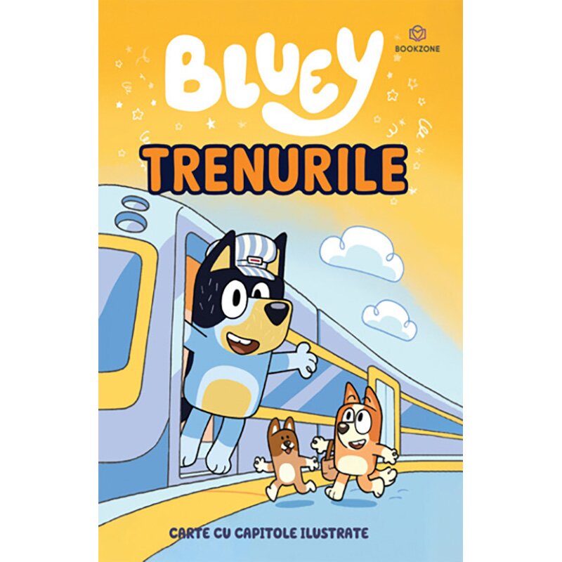 Bookzone Carte cu ilustratii Bluey Trenurile