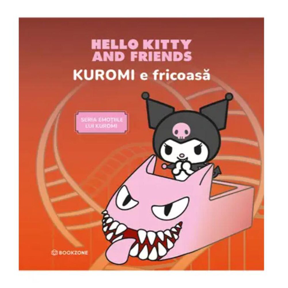 Bookzone Kuromi e fricoasa Hello Kitty and Friends Seria Emotiile lui Kuromi