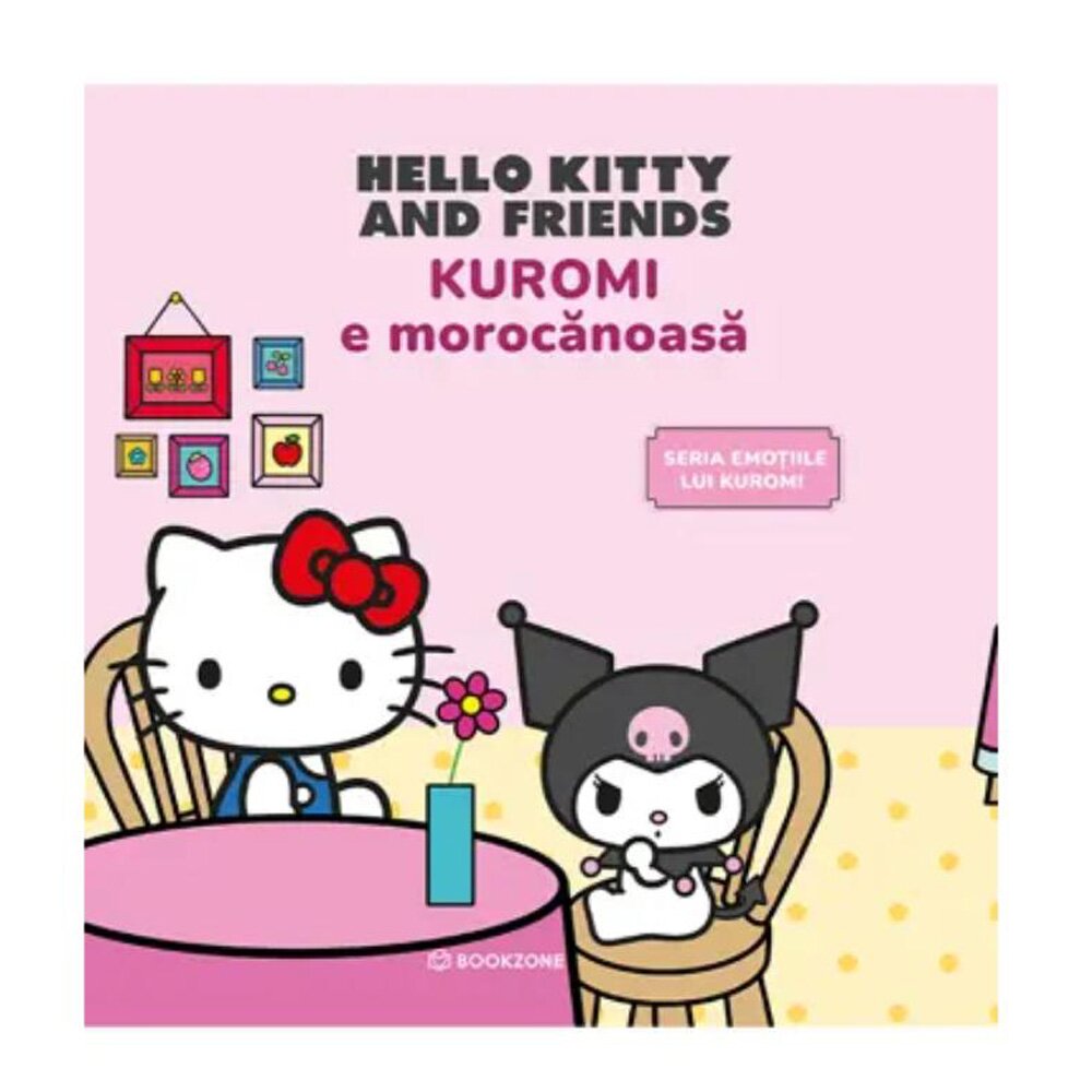 Bookzone Kuromi e morocanoasa Hello Kitty and Friends Seria Emotiile lui Kuromi