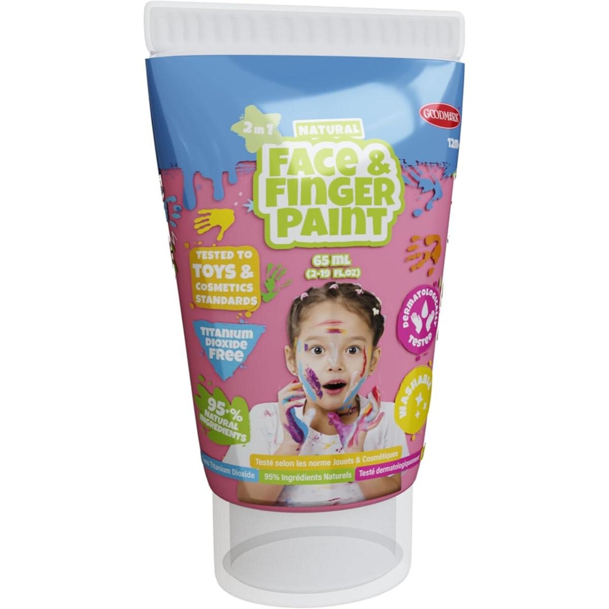 Boti Vopsea naturala pentru fata si degete 65 ml