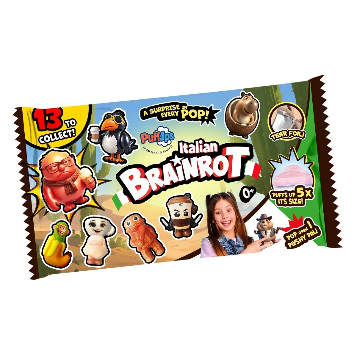 BrainRot Figurina surpriza PuffUps