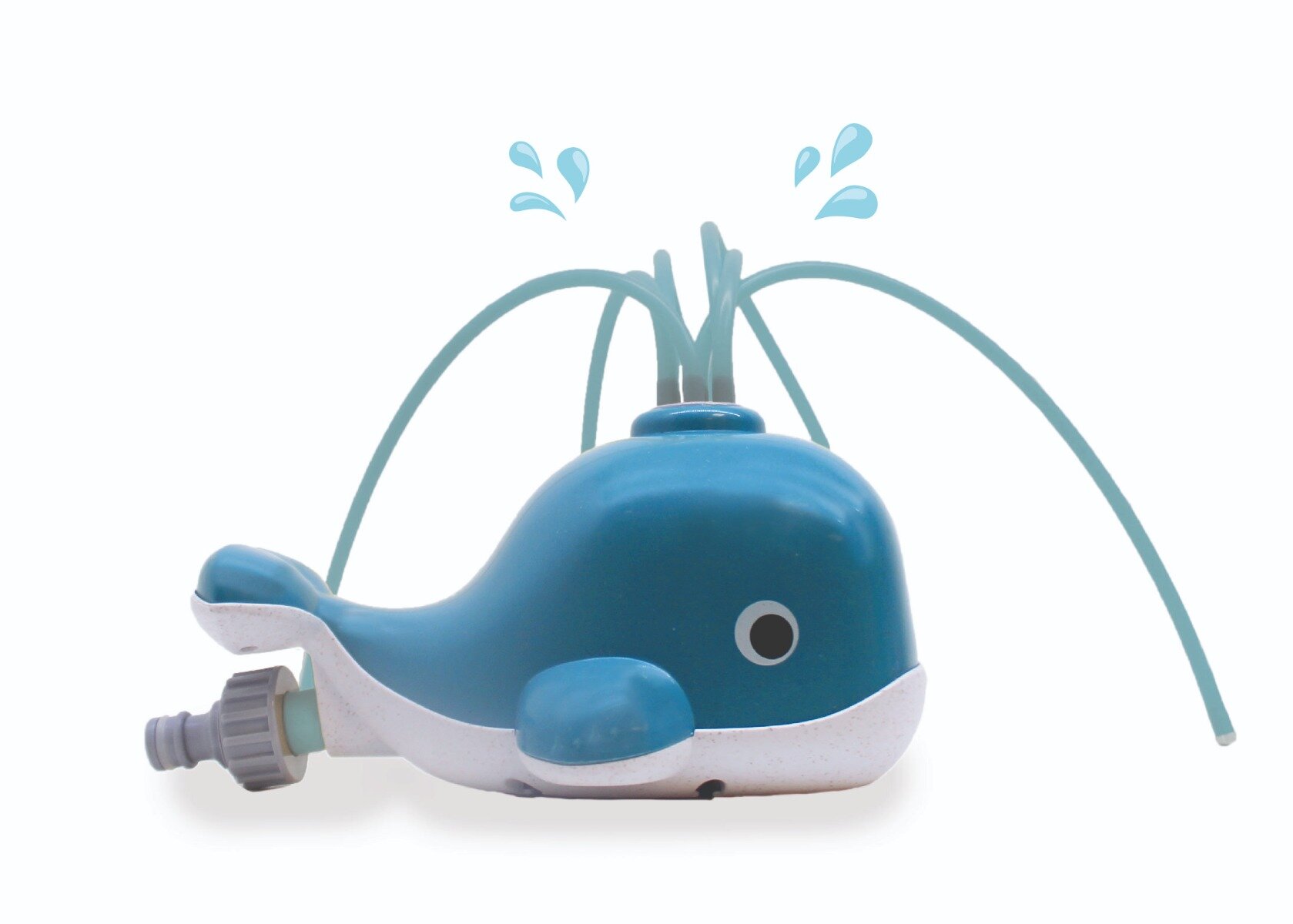 BS Toys Balena stropitoare cu apa materiale eco