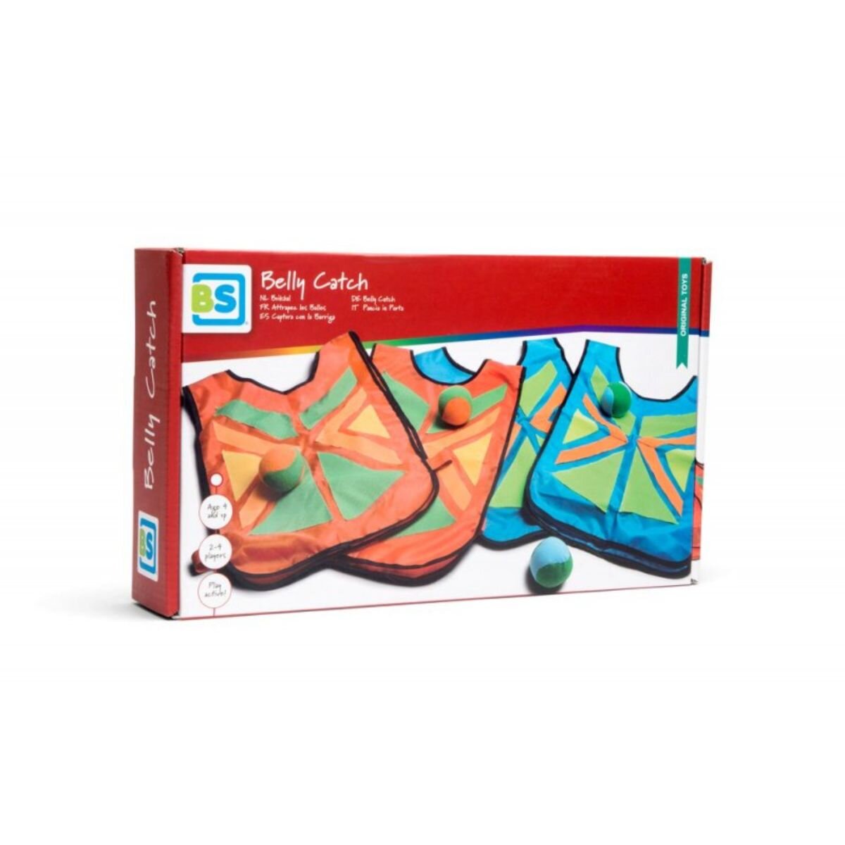 BS Toys Joc de coordonare Belly Catch cu 4 veste