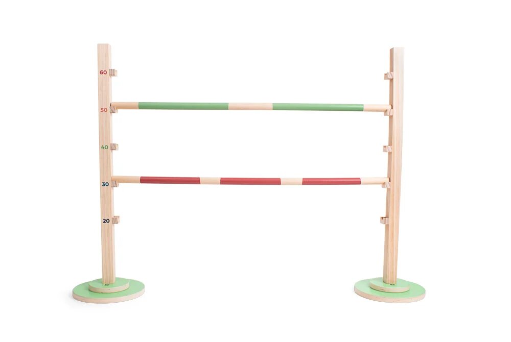BS Toys Joc de sarituri cu bare ajustabile