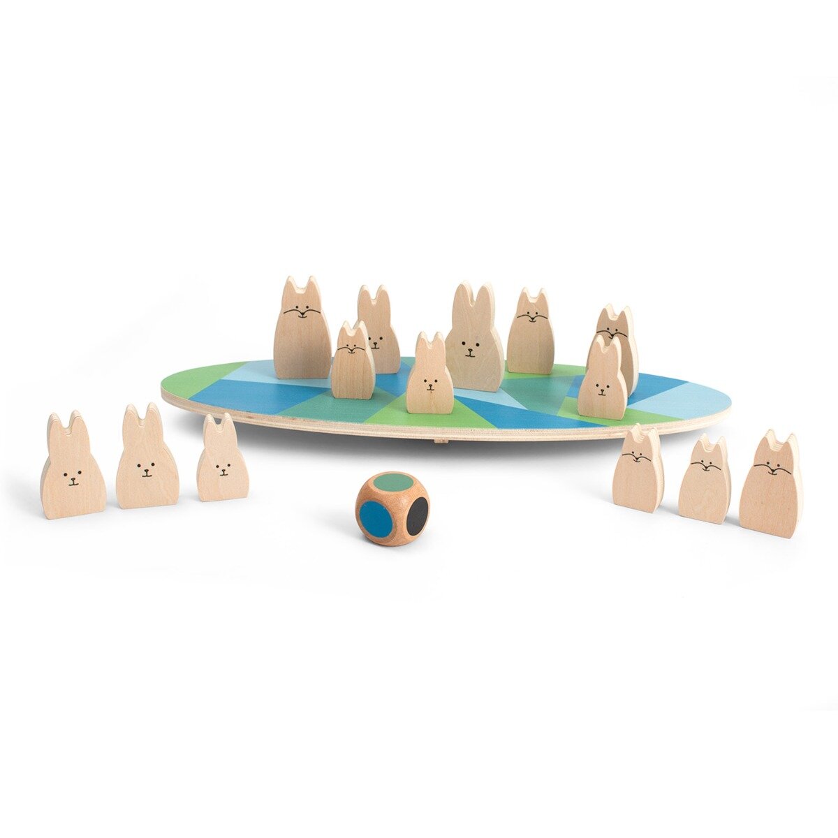 BS Toys Joc de societate Echilibrati iepurasii