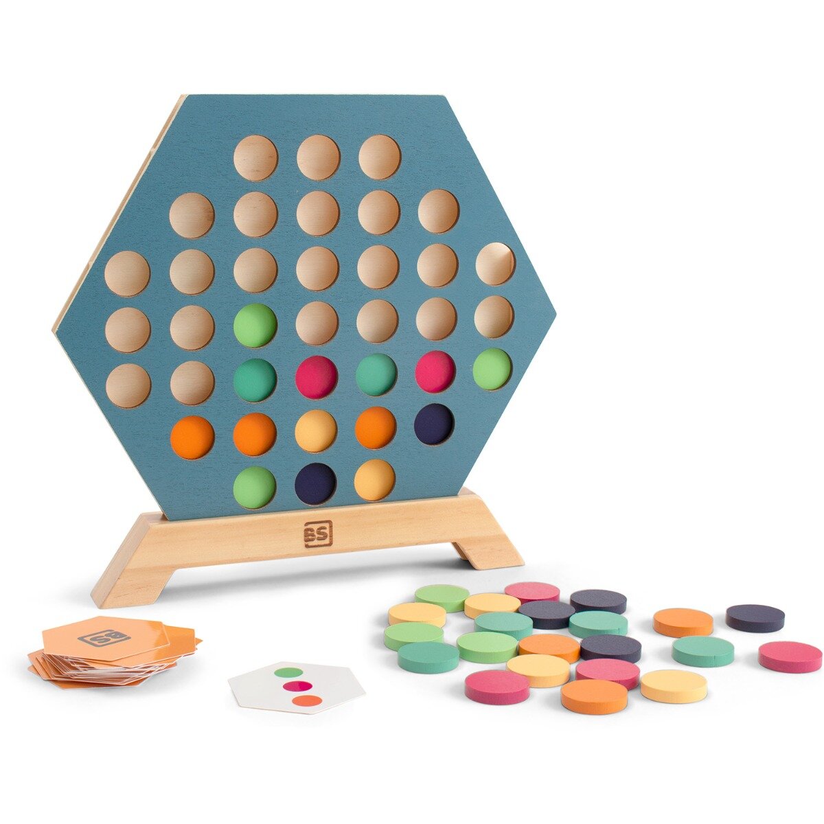 BS Toys Joc de strategie 3 pe un rand