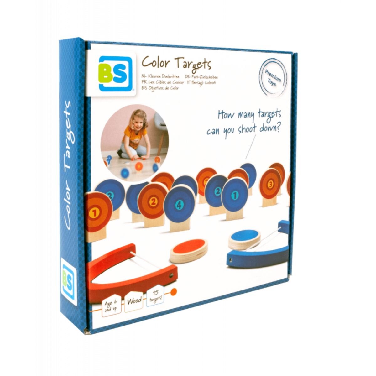 BS Toys Joc de tras la tinta Color target