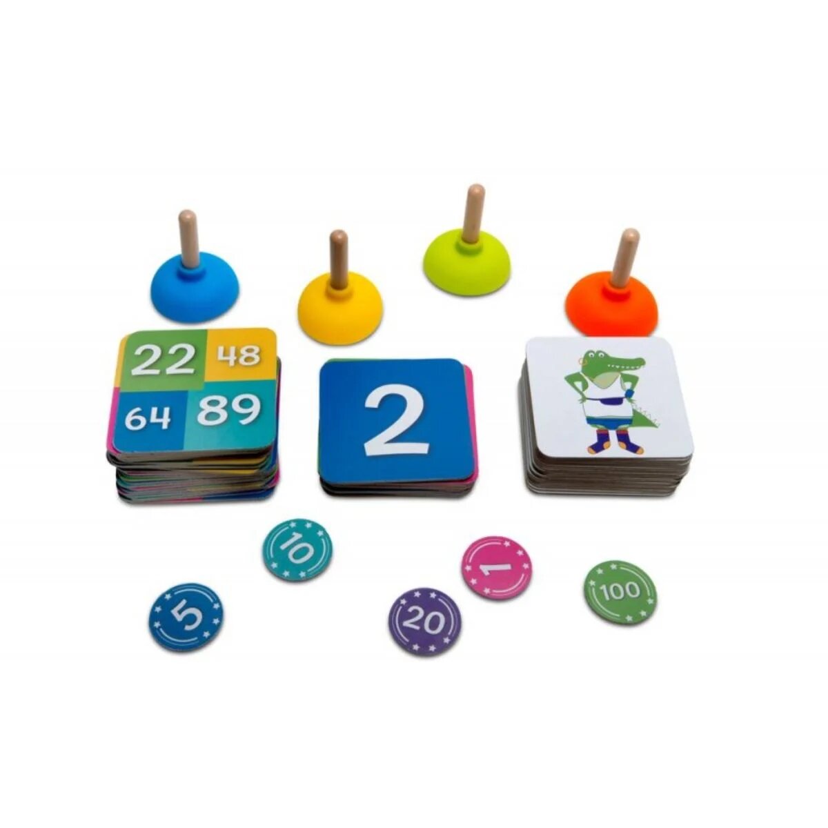 BS Toys Joc matematic Tinutele crocodilului