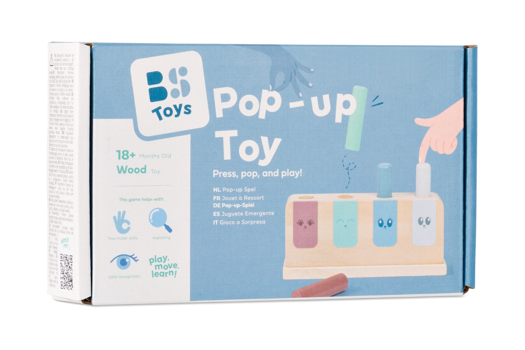 BS Toys Jucarie din lemn Pop Up