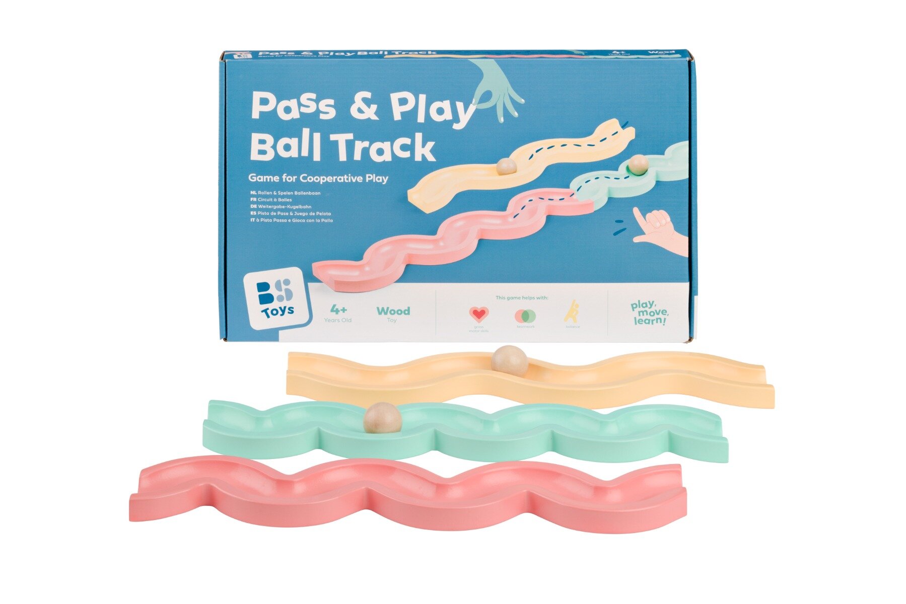 BS Toys Traseu dinamic cu minge