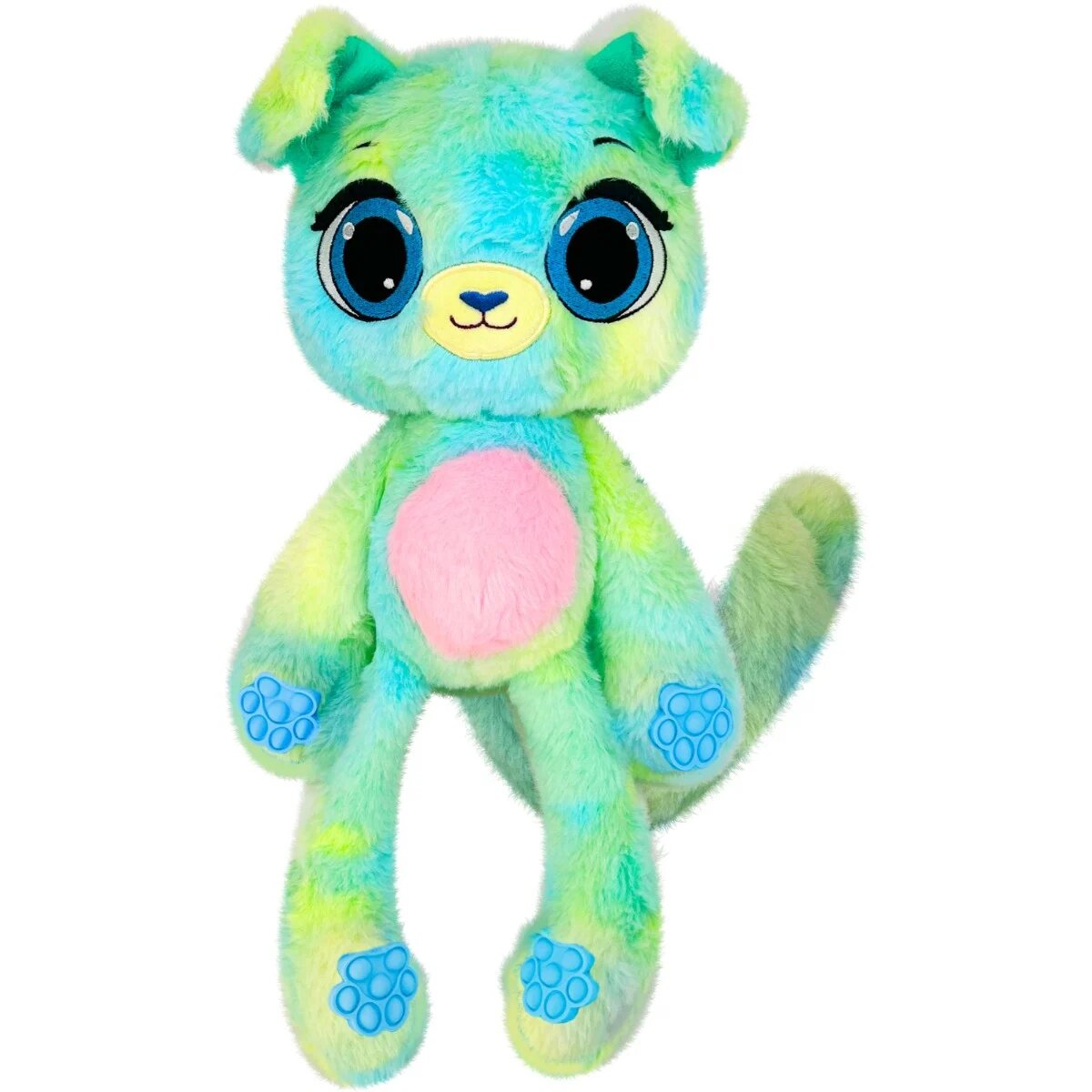 Bubble Pops Jucarie de plus parfumata S1 Blueberry Bounce Puppy 34 cm