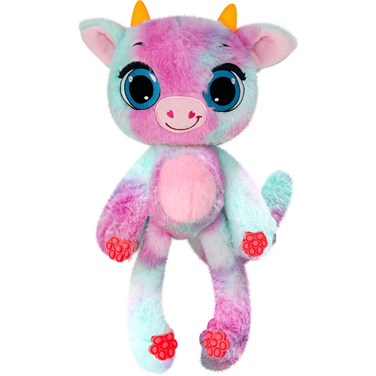 Bubble Pops Jucarie de plus parfumata S1 Cherry Moo Cow 34 cm