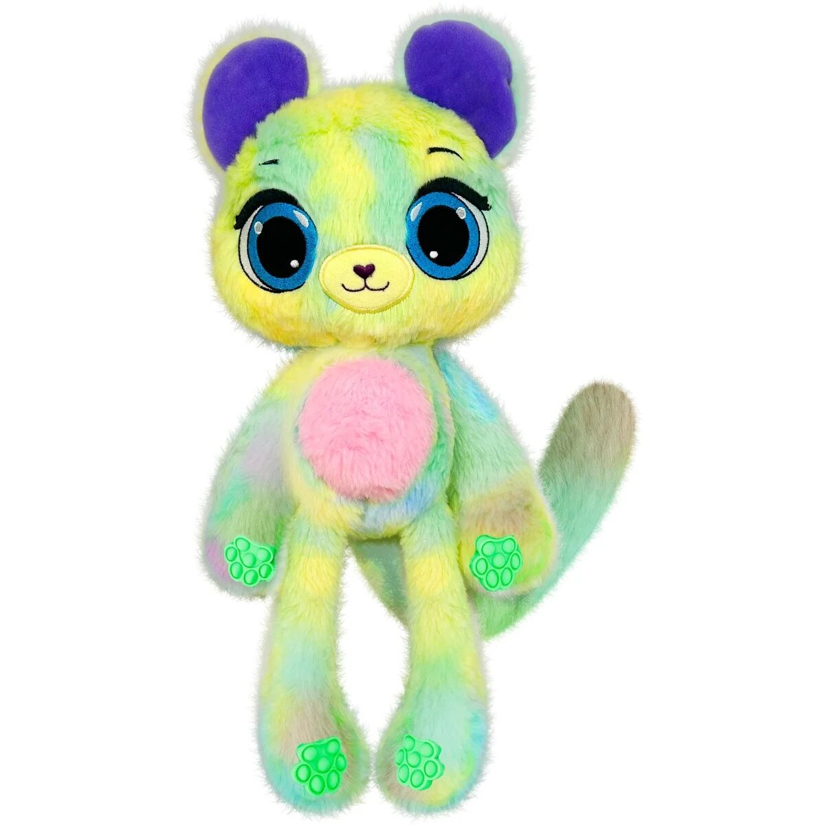 Bubble Pops Jucarie de plus parfumata S1 Lemony Zest Mouse 34 cm