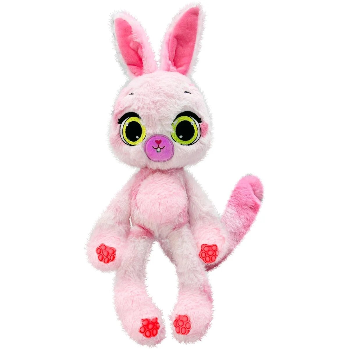 Bubble Pops Jucarie de plus parfumata S1 Strawberry Snuggle Bunny 34 cm