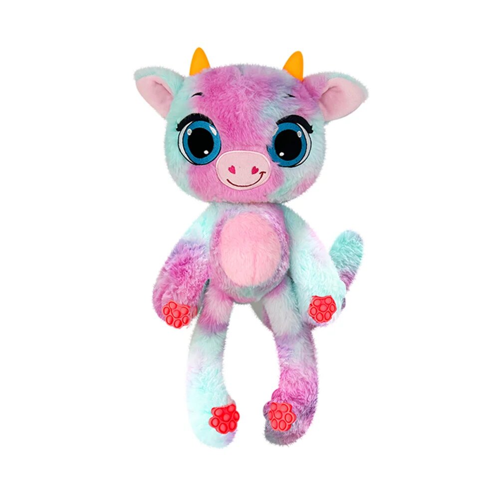 Bubble Pops Jucarie mini de plus parfumata S1 Cherry Moo Cow 23 cm