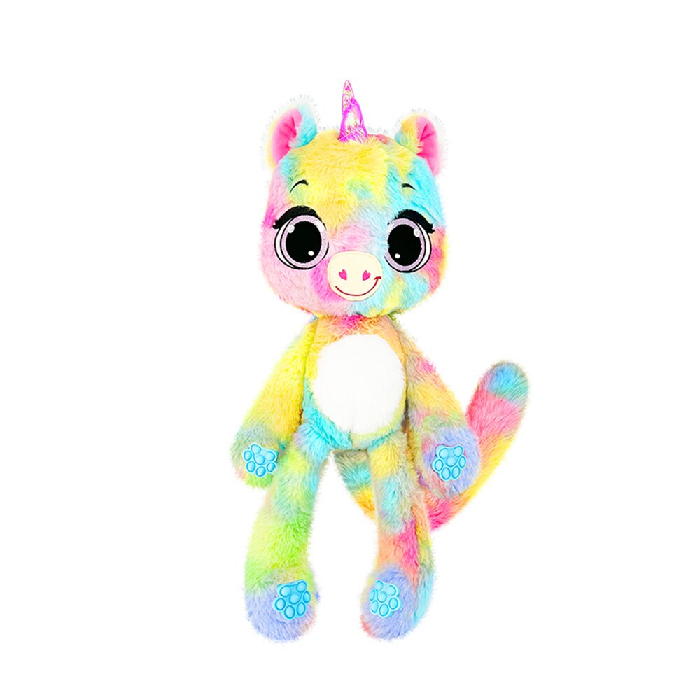 Bubble Pops Jucarie mini de plus parfumata S1 Raspberry Burst Unicorn 23 cm