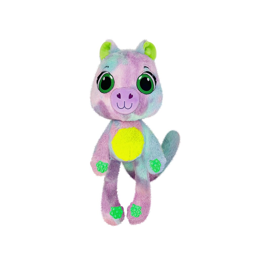 Bubble Pops Jucarie mini de plus parfumata S1 Spearmint Splash Capibara 23 cm
