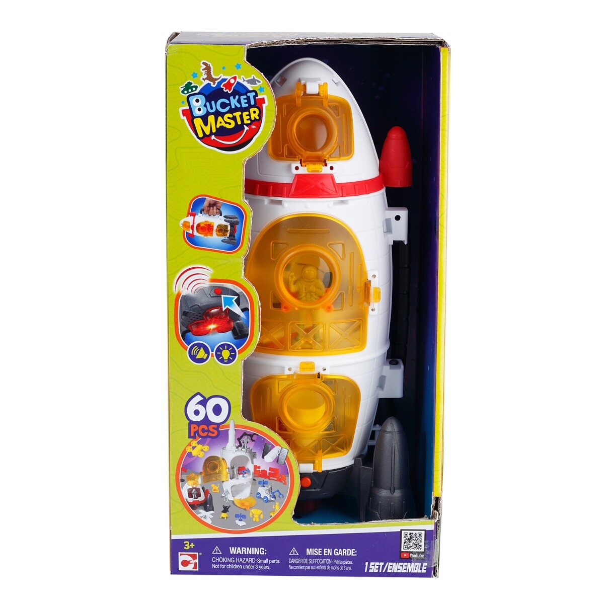 Bucket Master Set de joaca Nava spatiala 60 piese