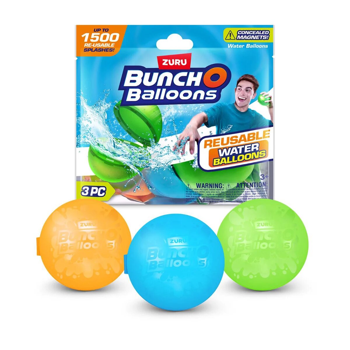 Bunch O Balloons Set 3 baloane cu apa reutilizabile