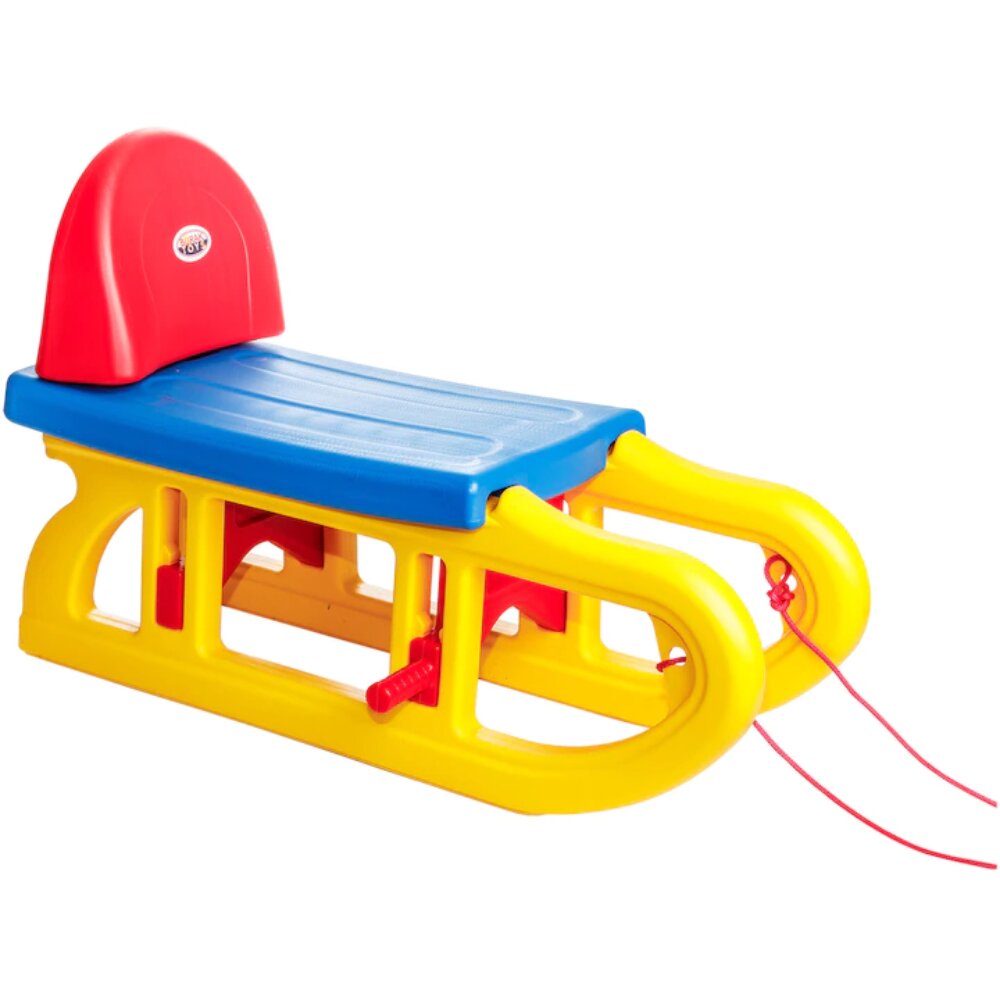 Burak Sanie din plastic cu spatar demontabila Toys