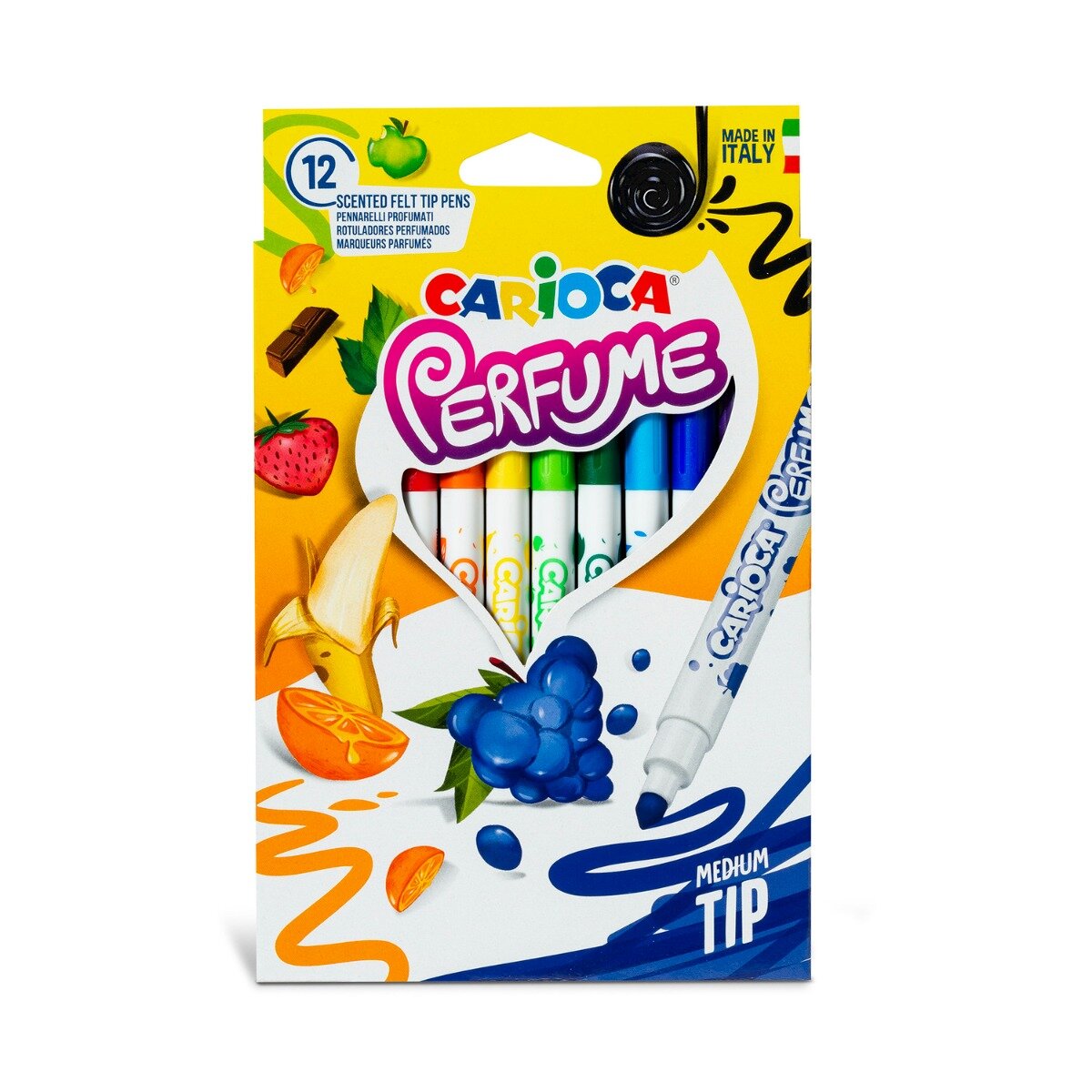 Carioca Set 12 carioci parfumate Medium Tip