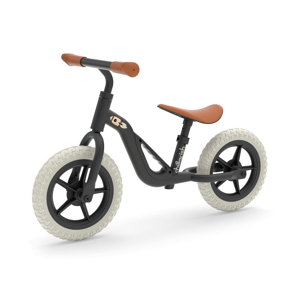 Chillafish Bicicleta fara pedale Charlie Negru