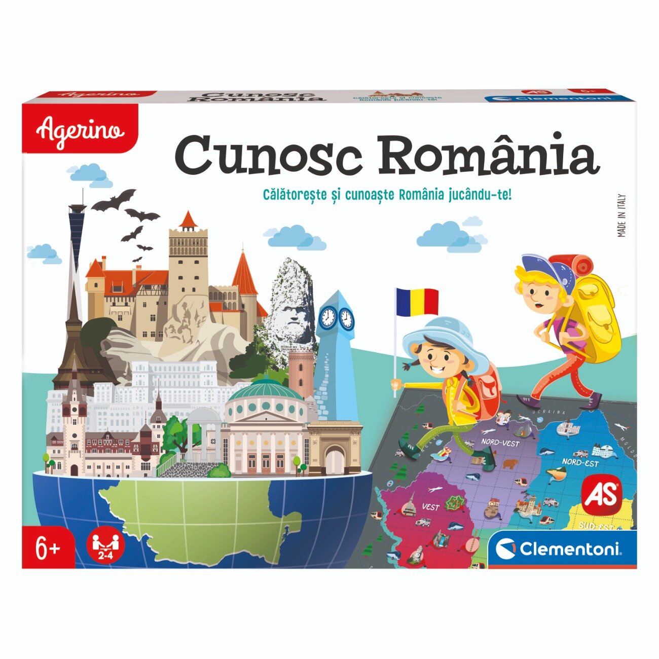 CLEMENTONI Joc educativ Agerino Cunosc Romania