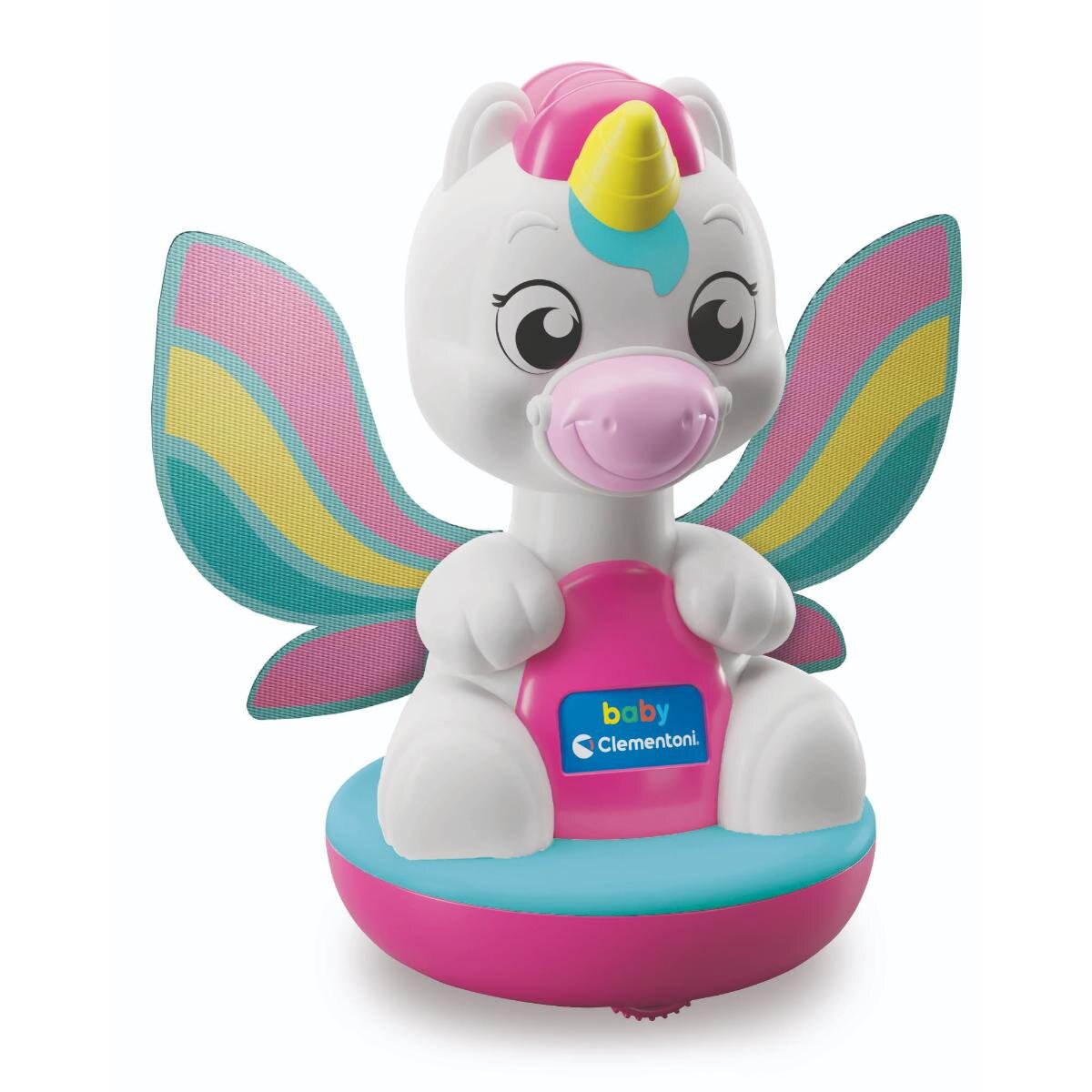 CLEMENTONI Jucarie bebelusi Baby Spin&Dream Unicorn si Dragon