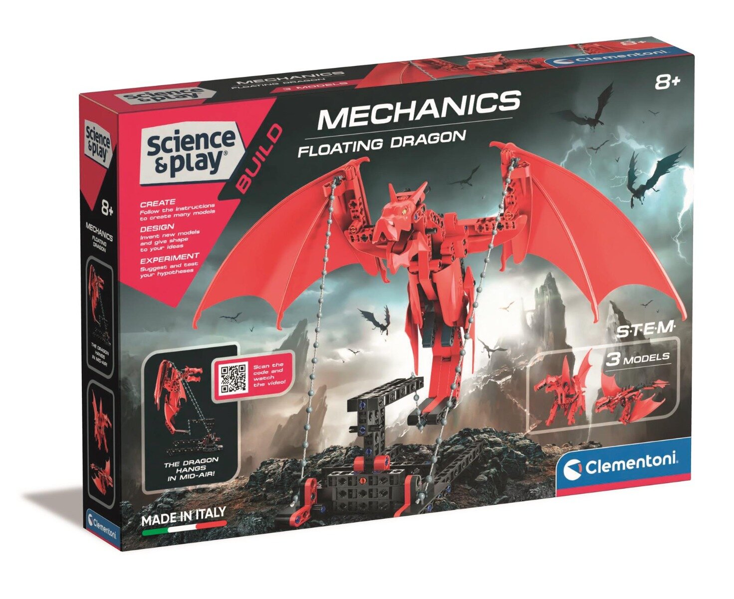 CLEMENTONI Kit de constructie Dragon