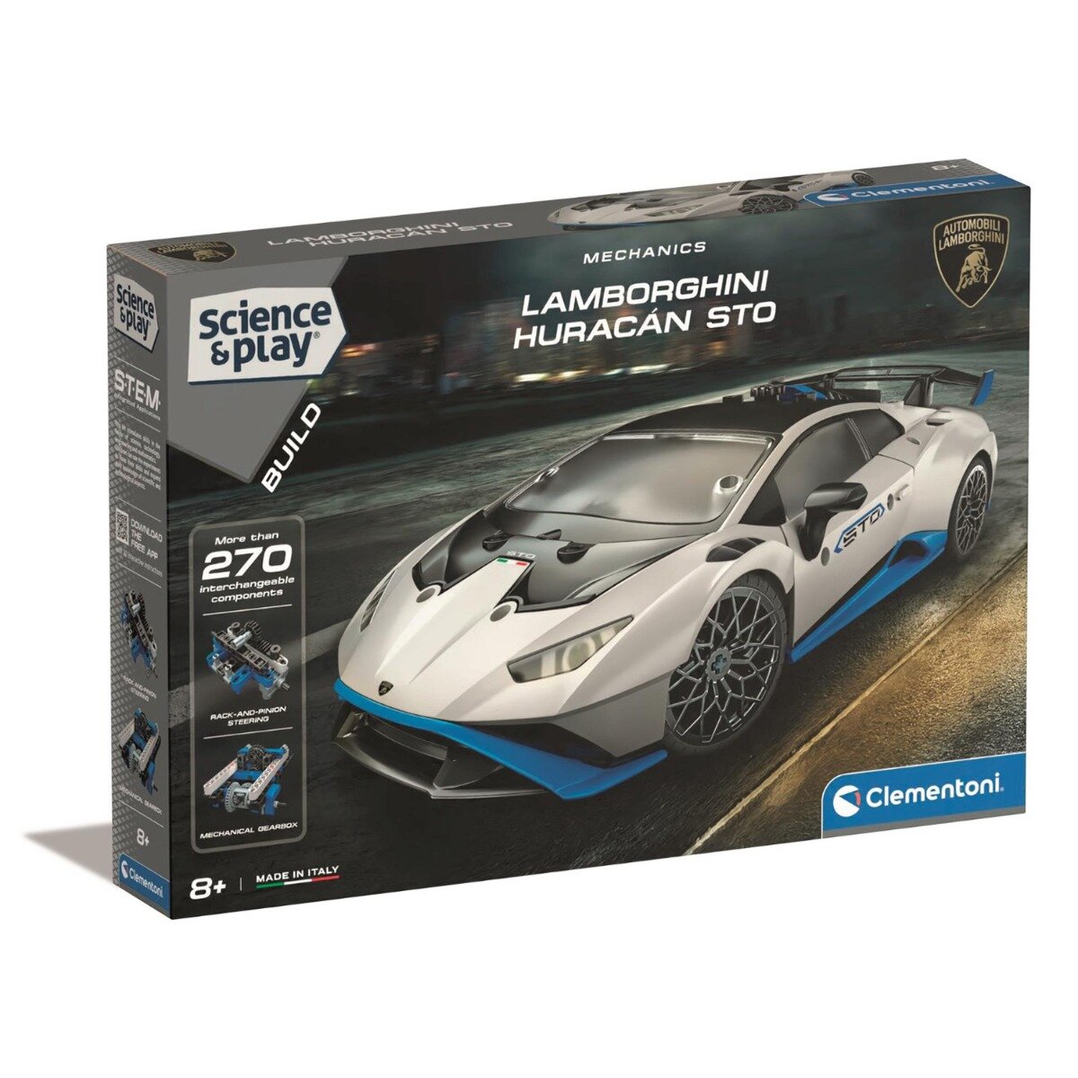CLEMENTONI Kit de constructie Lamborghini Huracan Sto