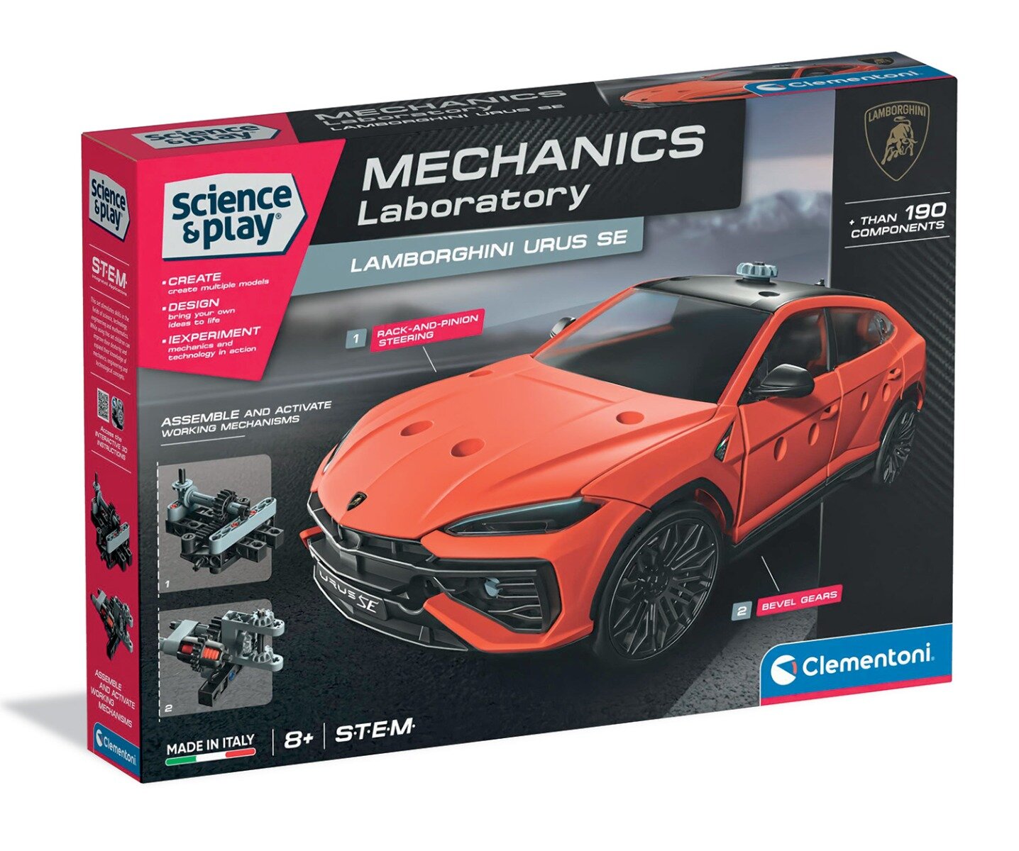 CLEMENTONI Kit de constructie Lamborghini Urus SE