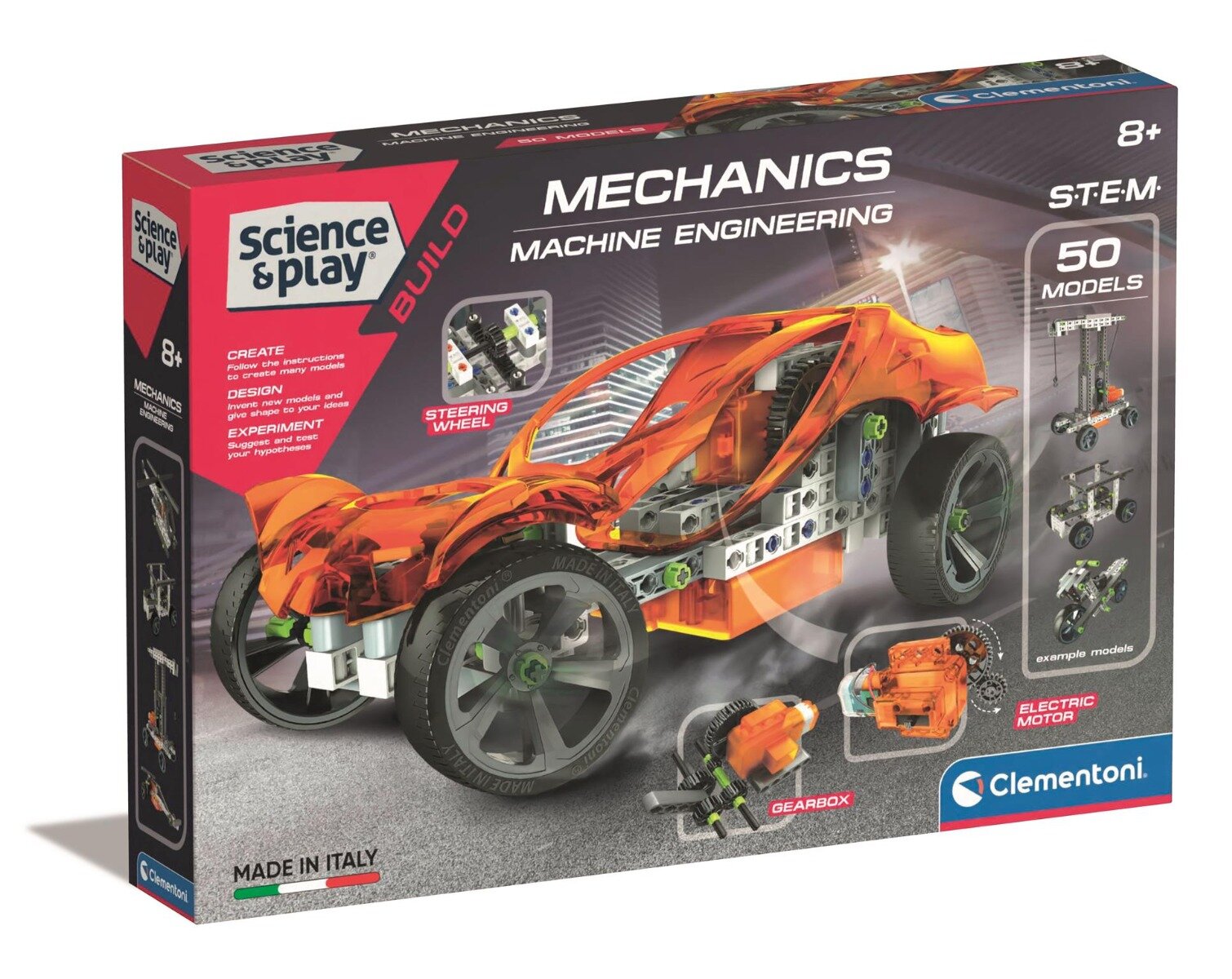 CLEMENTONI Kit de constructie Masinuta