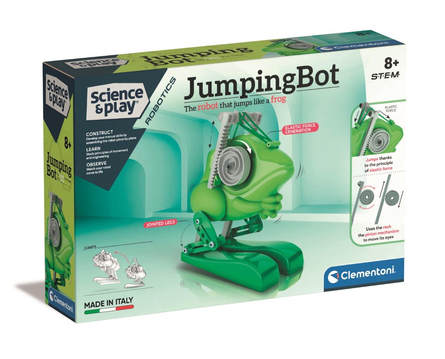 CLEMENTONI Kit de constructie Robot Broasca
