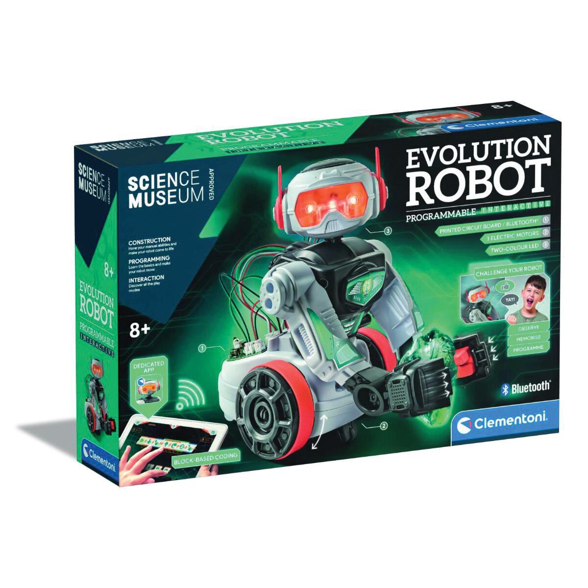 CLEMENTONI Kit de constructie Science Museum Robot Interactiv