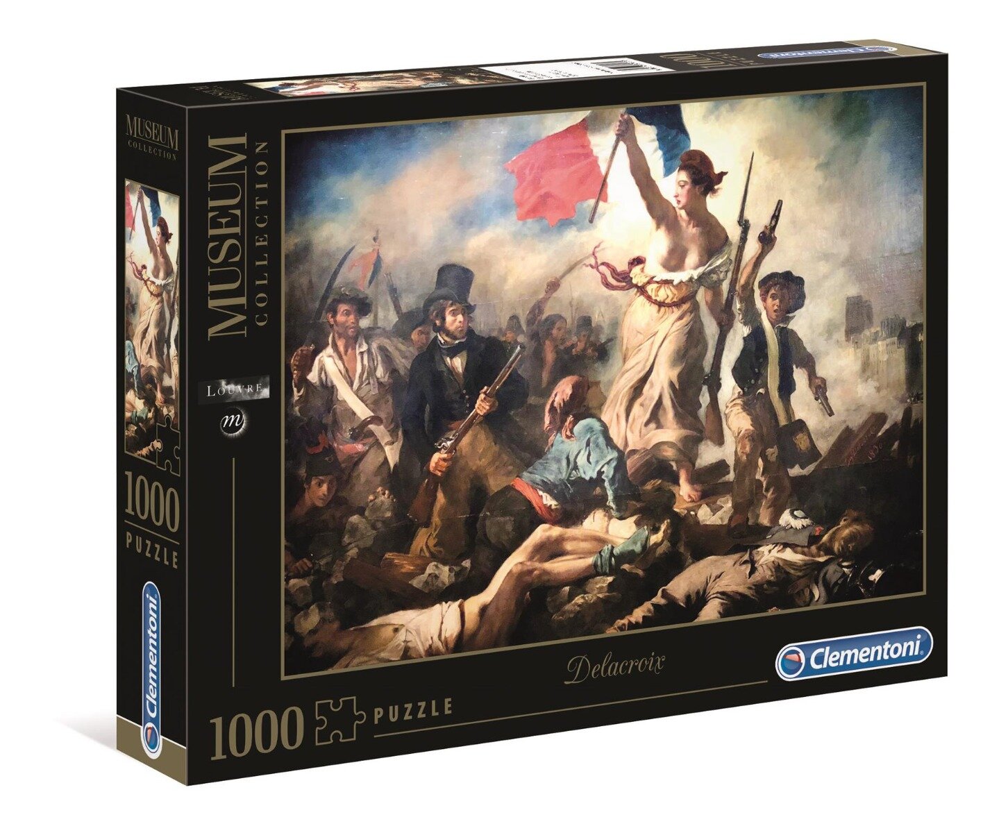 CLEMENTONI Puzzle Delacroix Libertatea conducand poporul 1000 piese