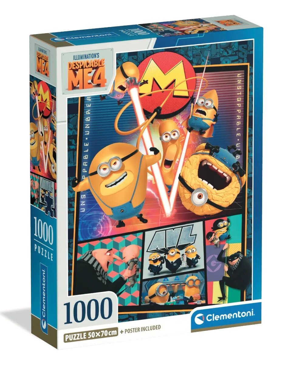 CLEMENTONI Puzzle Despicable Me 4 1000 piese