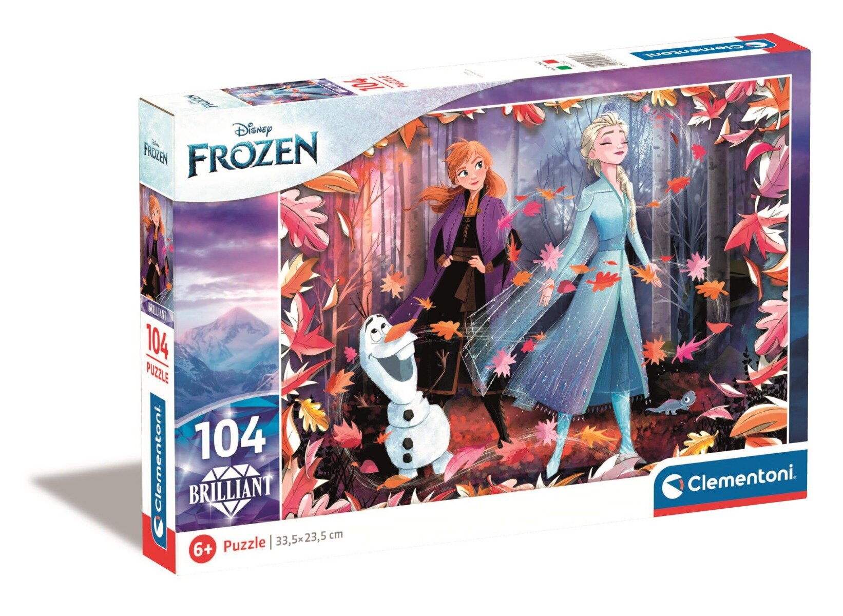 CLEMENTONI Puzzle Disney Frozen 2 Brilliant 104 piese