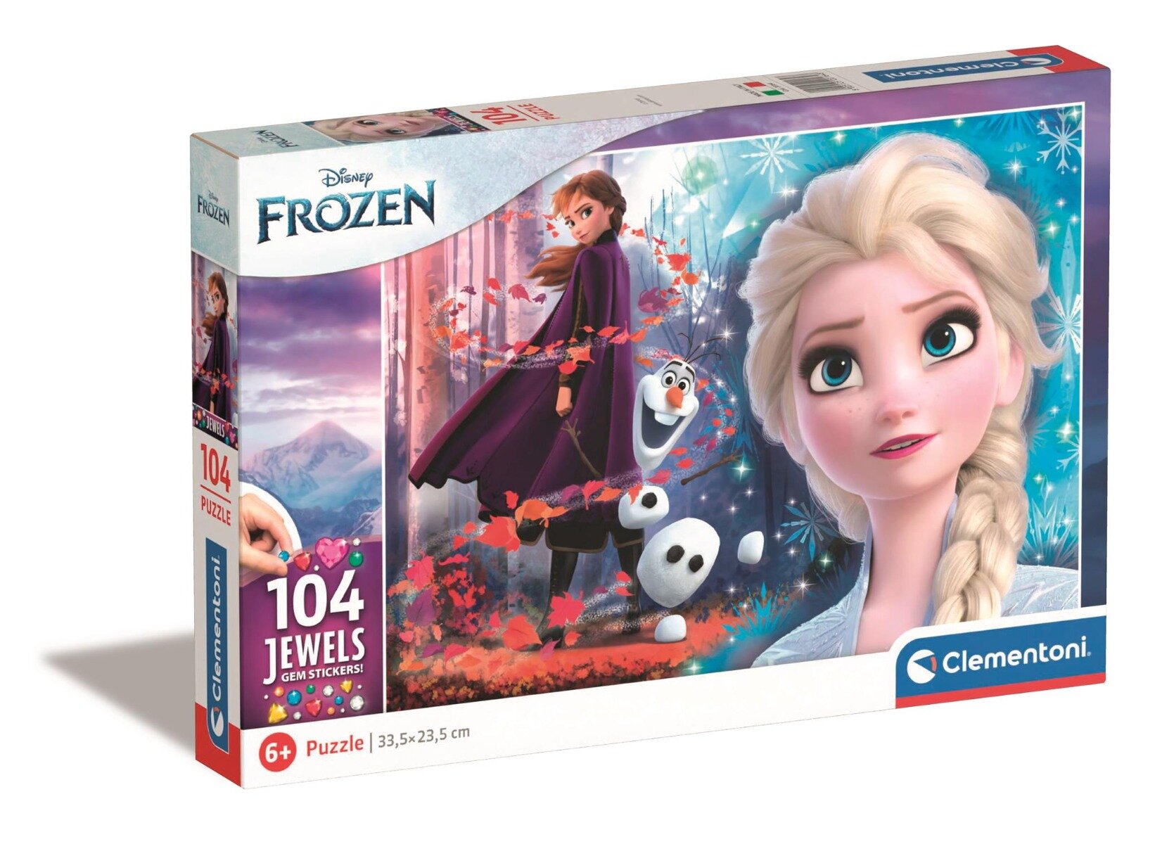 CLEMENTONI Puzzle Disney Frozen 2 Jewels 104 piese