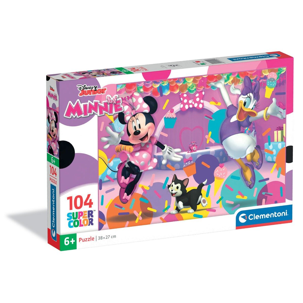 CLEMENTONI Puzzle Disney Junior Minnie Mouse 104 piese