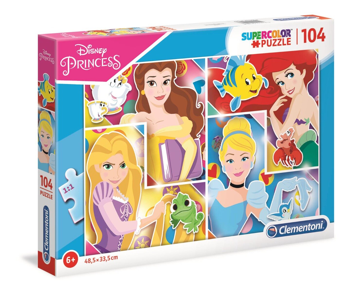 CLEMENTONI Puzzle Disney Princess 104 piese