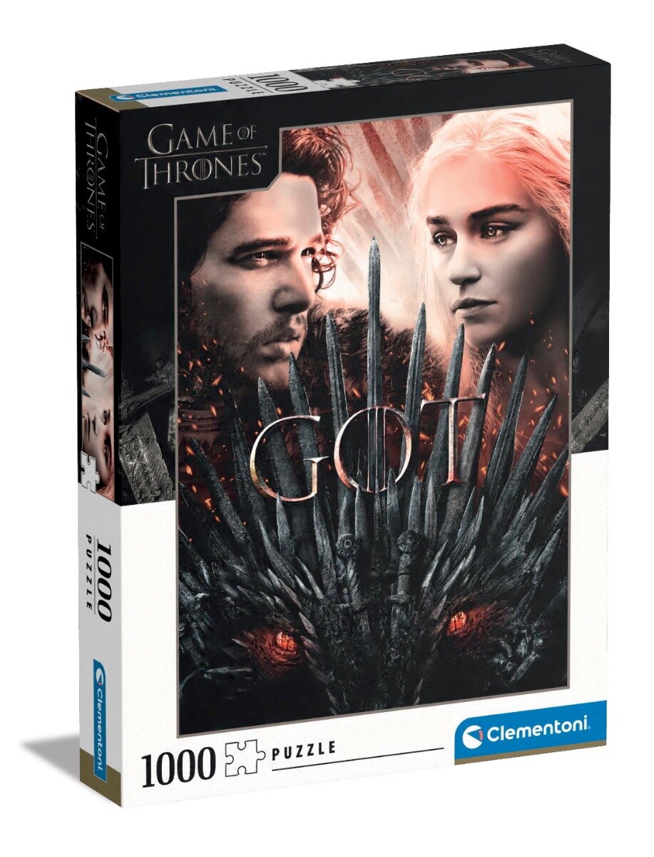 CLEMENTONI Puzzle Game of Thrones 1000 piese