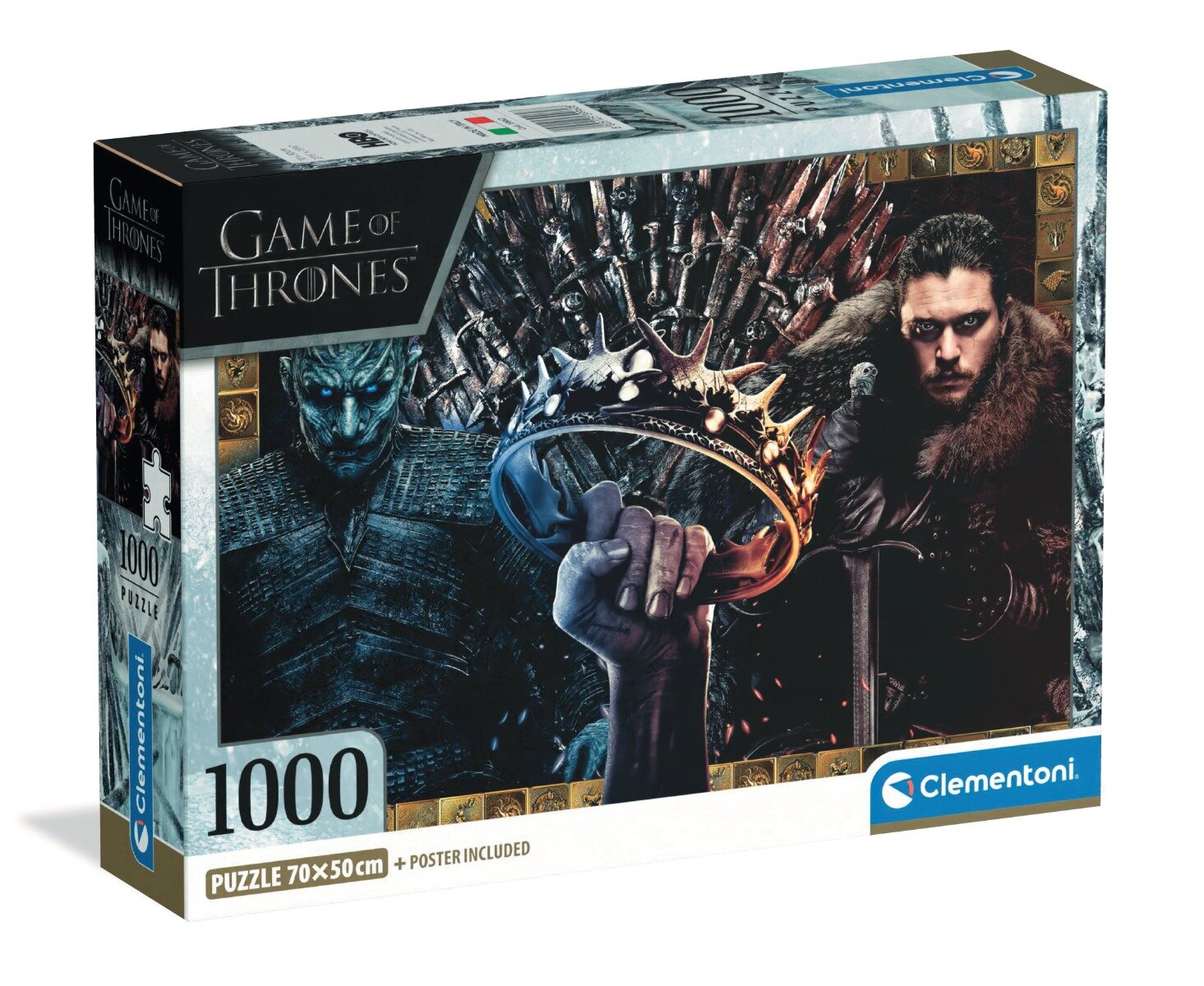 CLEMENTONI Puzzle Game of Thrones 1000 piese 2025
