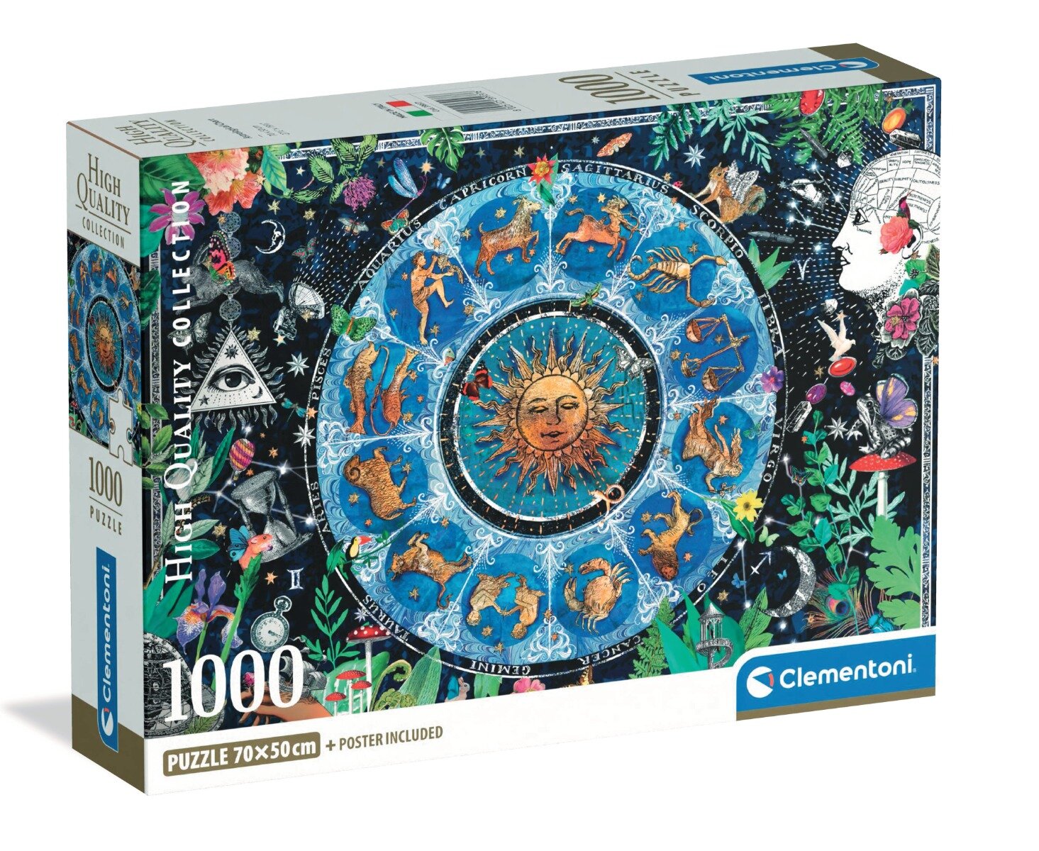CLEMENTONI Puzzle Harta astrologica 1000 piese