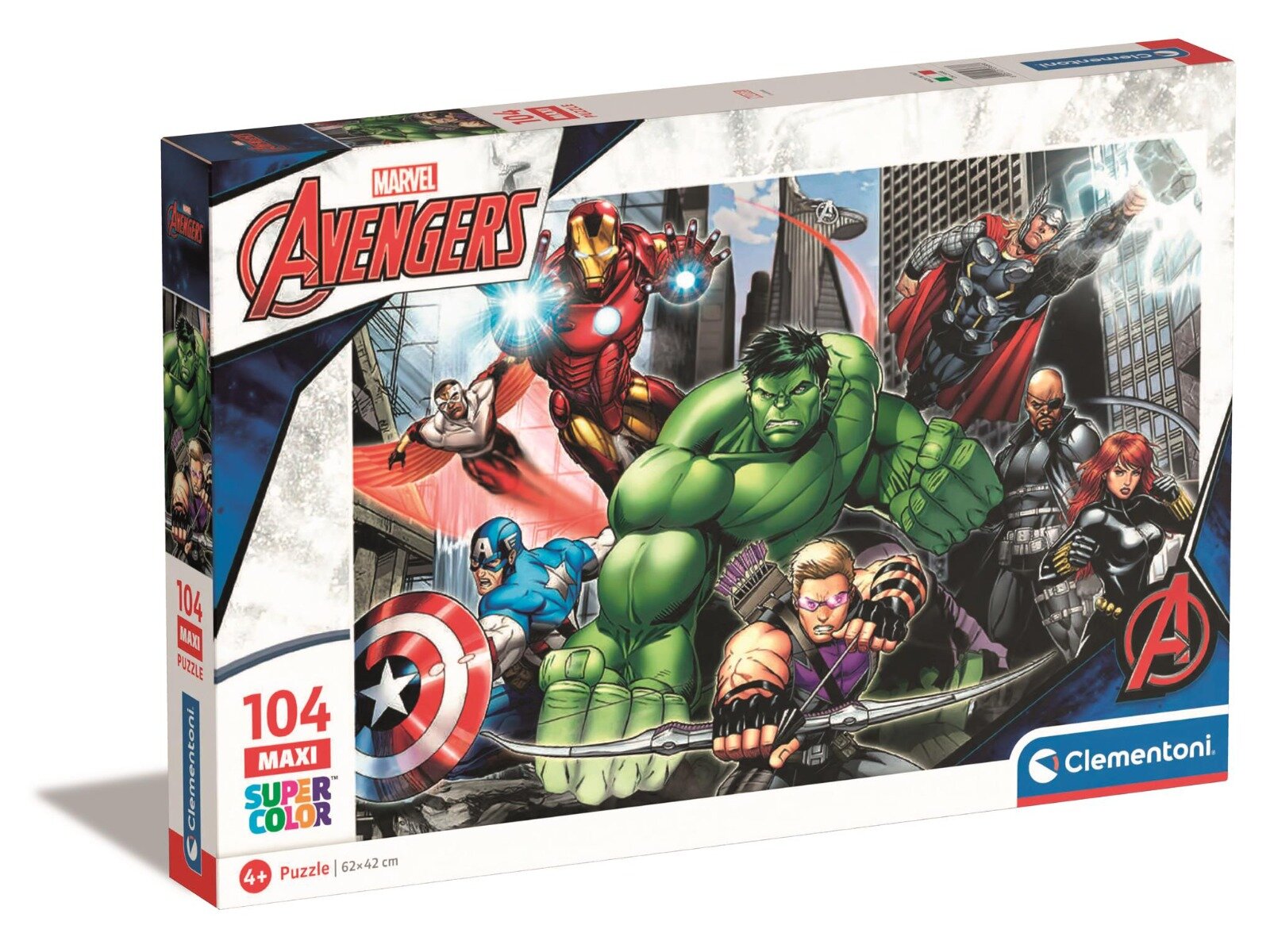 CLEMENTONI Puzzle Maxi Avengers 104 piese