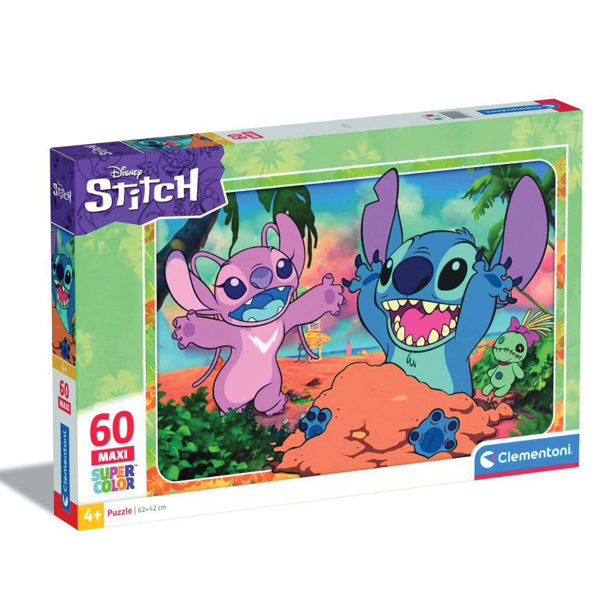 CLEMENTONI Puzzle Maxi Disney Stitch 60 piese