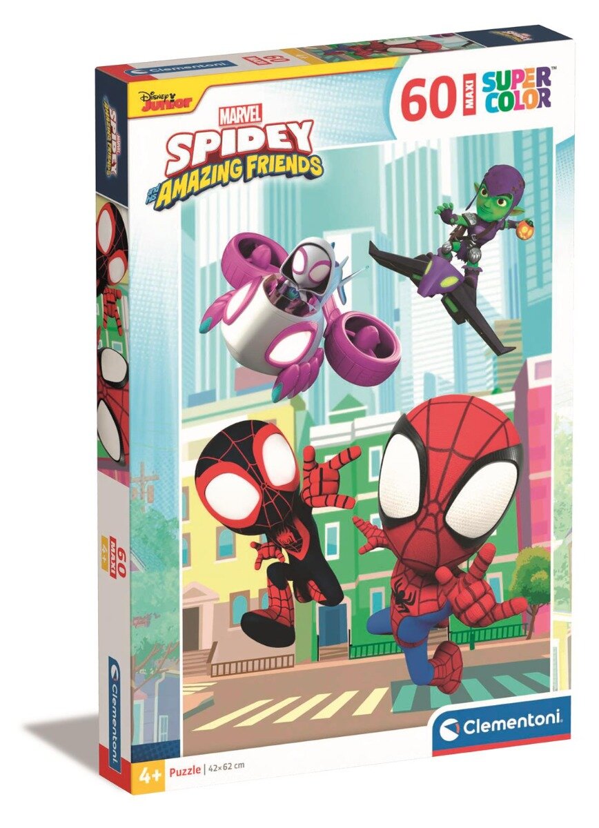CLEMENTONI Puzzle Maxi Spidey si prietenii sai 60 piese