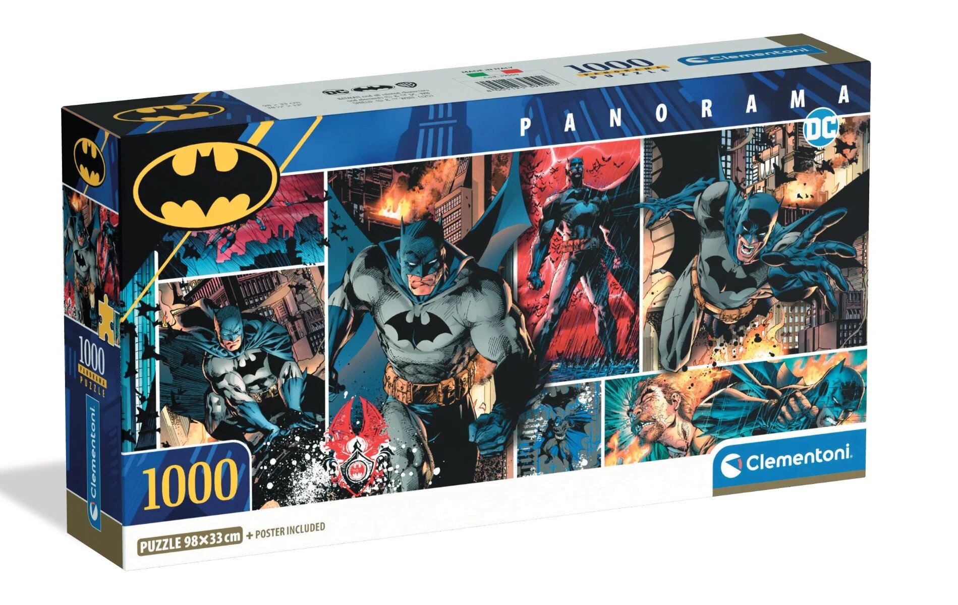 CLEMENTONI Puzzle panoramic Batman 1000 piese