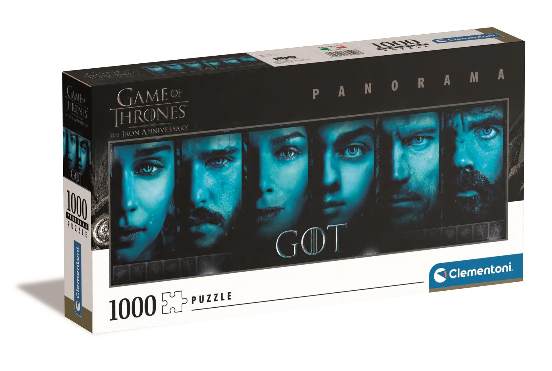 CLEMENTONI Puzzle Personaje din Game of Thrones 1000 piese